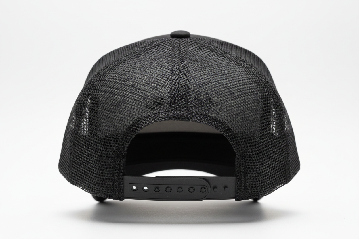 Vortexa V Logo Trucker Cap - Back View