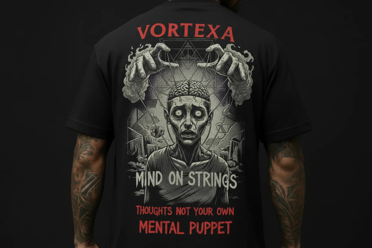 Vortexa Mind On Strings Тениска